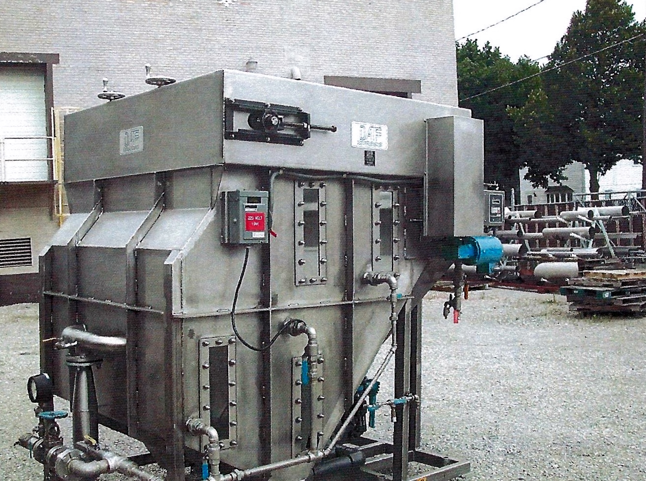 Rectangular DAF Unit — Municipal Install